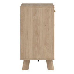 Furniture To Go Ikast Sideboard 2 Doors + 1 Drawer In Jackson Hickory And White - thumbnail 4
