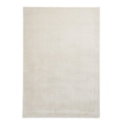 Cream Plain Shaggy Rug, 17mm Thick Stain-Resistant Rug, Modern Rug For Bedroom, Livingroom, & Diningroom-120Cm X 170Cm - thumbnail 1