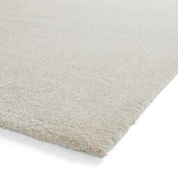 Cream Plain Shaggy Rug, 17mm Thick Stain-Resistant Rug, Modern Rug For Bedroom, Livingroom, & Diningroom-120Cm X 170Cm - thumbnail 4