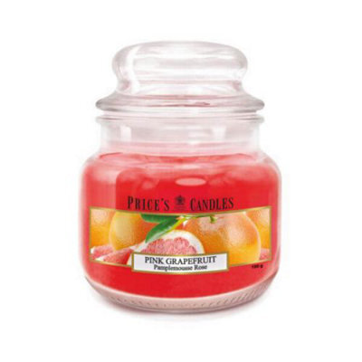 Price's Candles Prices Fragrance Collection Pink Grapefruit Small Jar Candle