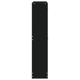 Berkfield Shoe Cabinet Black 59X17X81 Cm Engineered Wood - thumbnail 6