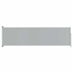 Walplus Patio Retractable Side Awning Garden Sun Shade Canopy Gazebo For Back Door, Porch, Patio 180X600 Cm Grey - thumbnail 2