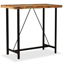 Vidaxl Bar Table Solid Reclaimed Wood 120X60X107 Cm - thumbnail 9
