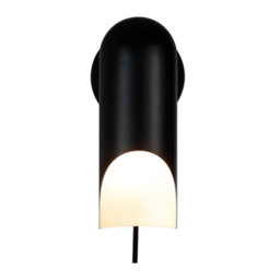 Nordlux Rochelle Metal Wall Light  Black,plug In Or Mains - thumbnail 3