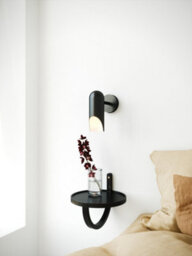 Nordlux Rochelle Metal Wall Light  Black,plug In Or Mains - thumbnail 4