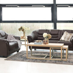 Furniture To Go Cornus Coffee Table In Oak Set Of 3 - thumbnail 3
