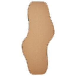 Beliani Wall Mirror Biollet 80 Cm 180 Cm Paulownia Wood Natural - thumbnail 4