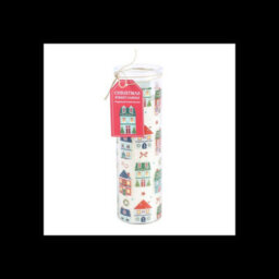 Christmas Street Gingerbread Cookie Tube Candle Festive Glass Candle - thumbnail 2