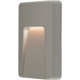 4 Pack Vertical Outdoor Pathway Guide Light - Indirect Cct Led - Grey Abs - thumbnail 4