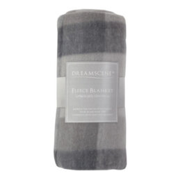 OHS Tartan Check Throw Over Bed Warm Soft Blanket - thumbnail 2