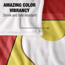Peacemaker Logo Blanket Multicoloured (One Size) - thumbnail 4