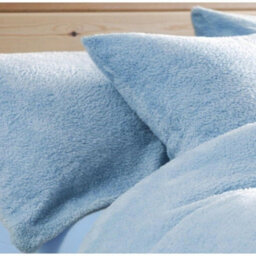 Homes & Linen Teddy Fleece Warm And Cosy Plush Fluffy Cuddly Thermal Pair Pillow Case