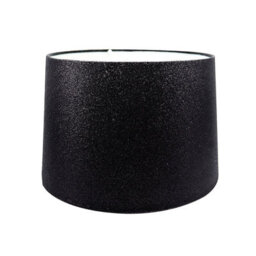 Glitter Lamp Shade 29Cm X 20Cm Silver Colour - thumbnail 4