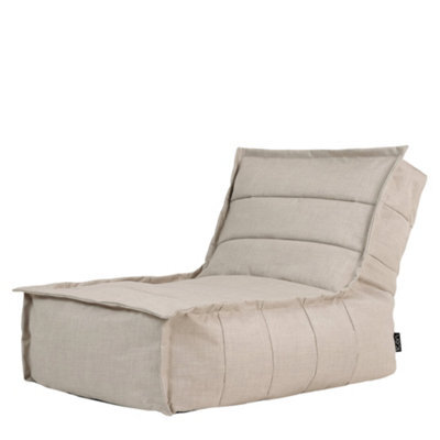 icon Dolce Large Beanbag Outdoor Woven Natural Beige - image 1