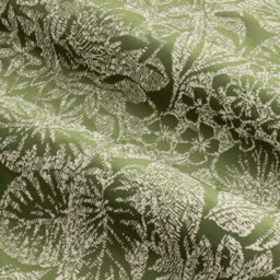 Wylder Bali Jacquard Room Darkening Eyelet Curtain Pair Olive (W)168Cm X (D)137Cm - thumbnail 4