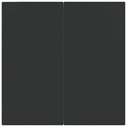 Berkfield 5 Piece Garden Dining Set Black Poly Rattan - thumbnail 8