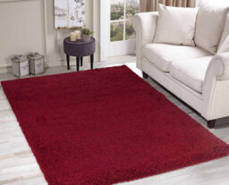 Modern Extra Large Small Soft 5Cm Shaggy Non Slip Bedroom Living Room Carpet Runner Area Rug - Silver Grey 120 X 170 Cm - thumbnail 4