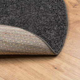 Walplus Shaggy Rug Pamplona High Pile Modern Anthracite 80 Cm - thumbnail 5