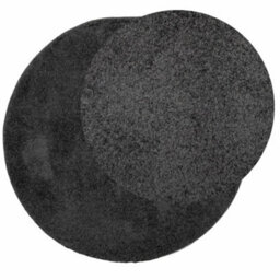 Walplus Shaggy Rug Pamplona High Pile Modern Anthracite 80 Cm - thumbnail 3