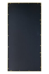 "Mirroroutlet The Genestra Gold Modern Window Garden Wall Mirror 69"" X 33"" 174Cm X 85Cm" - thumbnail 2