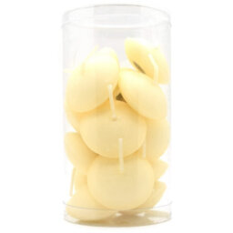 SolaDirect Ivory Floating Candles, Pack Of 15, Unscented, Long Burning Time, Tealights Candles, Romantic Decoration Wedding Dinner Christmas - thumbnail 5