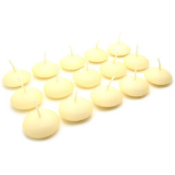 SolaDirect Ivory Floating Candles, Pack Of 15, Unscented, Long Burning Time, Tealights Candles, Romantic Decoration Wedding Dinner Christmas - thumbnail 6