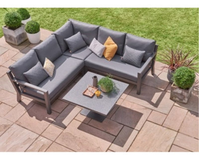 Norfolk Leisure Life Outdoor Living Timber Mini Corner Set