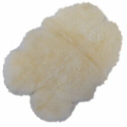 Fenland Sheepskin Fenland Indoor Australian Real Sheepskin Quad Rug - Ivory (180 Cm X 120 Cm) - thumbnail 1