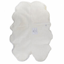 Fenland Sheepskin Fenland Indoor Australian Real Sheepskin Quad Rug - Ivory (180 Cm X 120 Cm) - thumbnail 3