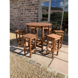 Marlborough Traditional Alfresco Bar Set Six Seater - thumbnail 5