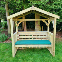Churnet Valley Garden Furniture Ltd Churnet Valley Garden Furniture Anastasia Arbour Sits 3 - thumbnail 4
