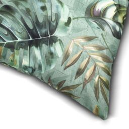 B Essentials Jungle Print Effect Indoor & Outdoor Floor Cushion (L)70Cm (W)70Cm - thumbnail 2