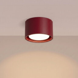 Luminosa Lighting Luminosa Modo Surface Mounted Downlight Burgundy 1X Gx53 - thumbnail 3