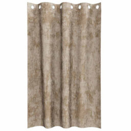 Berkfield Classic Curtain With Curtains 2 Pcs Champagne 175 X 140 Cm Velvet - thumbnail 4