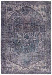 Traditional Persian Bordered Abstract Floral Easy To Clean Rug For Dining Room Bed Room And Living Room-120Cm X 170Cm - thumbnail 1