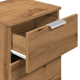 Berkfield Bedside Cabinets 2 Pcs Artisan Oak 40X36X65 Cm Engineered Wood - thumbnail 9