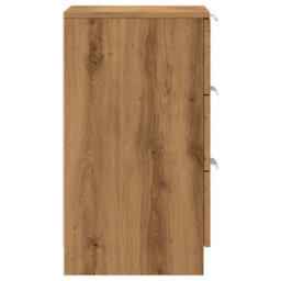 Berkfield Bedside Cabinets 2 Pcs Artisan Oak 40X36X65 Cm Engineered Wood - thumbnail 6
