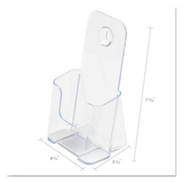 Deflecto Yearntree Deflecto 77501 - 1/3 A4 Portrait Single Comp Lit Holder Leaflet Size - thumbnail 8