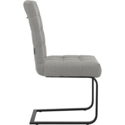 Dorel Home Dining Chair Set Of 2 In Fabric Light Grey - thumbnail 4