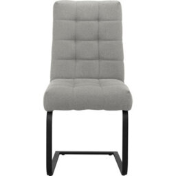 Dorel Home Dining Chair Set Of 2 In Fabric Light Grey - thumbnail 3