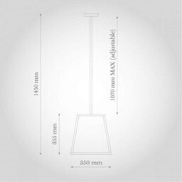 Geo Trapeze Metal And Glass Lantern Pendant Light - Se Home - thumbnail 6