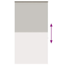 Berkfield Shower Roller Blind With Cassette 130X240 Cm Fabric Width 126 Cm - thumbnail 5