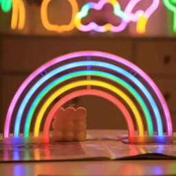 Rainbow Led Neon Night Light For Home Decor 30 X 16.5 Cm - thumbnail 3