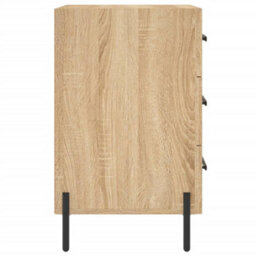 Berkfield Bedside Cabinet Sonoma Oak 40X40X66 Cm Engineered Wood - thumbnail 6
