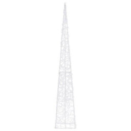 Berkfield Acrylic Decorative Led Light Cone Blue 120 Cm - thumbnail 6