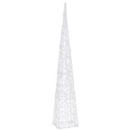 Berkfield Acrylic Decorative Led Light Cone Blue 120 Cm - thumbnail 5