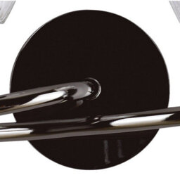 Luminosa Lighting Luminosa Amel Wall Lamp Switched 2 Light L1/sgu10, Black Chrome - thumbnail 3