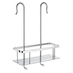 Smedbo Shower Basket Soap Caddy With Hanging Hooks For Shower Mixer - thumbnail 1