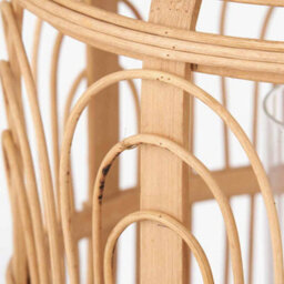 Pacific Lifestyle Large Natural Bamboo And Glass Lantern - thumbnail 7