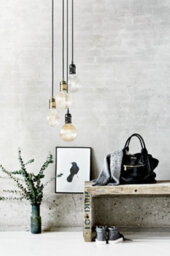 Nordlux Avra Indoor Pendant Light Black Metal E27 Retro - Mains Powered, Ip20 - thumbnail 5